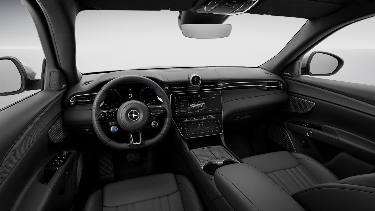 Kalea hearse interior on Maserati Grecale mechanics